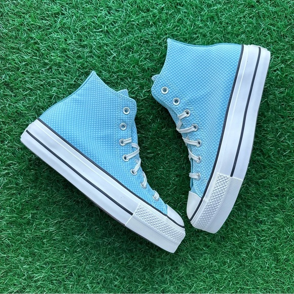 💝Converse Chuck Taylor All Star Ctas Lift Hi Infinity Pool - Picture 5 of 9